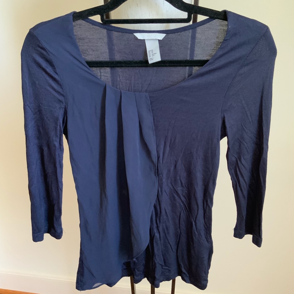H&M 3/4 Sleeve Top